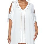 Raisin's Curve NWT Plus Size Tranquillo Cold-Shoulder Cover Up Tunic 1X Photo 0