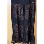Ann Taylor  Loft Black Lace over Nude Lining Cocktail Dress - Size 8 Photo 6