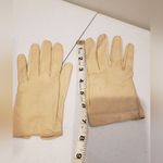 Leather Gloves Made In France Tan Photo 2