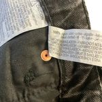 ZARA Black Ultra High Waisted Mom Roll Cuff Denim Jean Shorts Photo 9