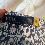 Ralph Lauren Polo  Blue Floral High Low Skirt Photo 3
