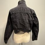 NEW Mono B Juniors Large Black Denim Cropped Jacket Size undefined Photo 2