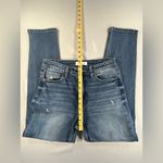 Vervet Blue Jeans Womens 28 Skinny Leg Distressed Mid Rise Stretch Casual Denim Photo 12