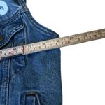 Forever 21 Rolling Stones x Blue Denim Vest Women’s Large Rock Band Patch in EUC Photo 6