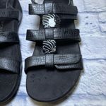 Vionic AMBER Black Leather Slingback Sandals Comfort Arch Support Women Size 9 Photo 2