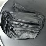 Leather waist/ belt bag Black Photo 2