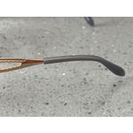 TURA Eyeglasses Mod. 154 CHA Gold Oval Full Rim Eyeglasses Frames ONLY 53 Photo 4