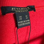 Revamped CLEARANCE! Red Boutique Ruffle Shoulder Crop Sweatshirt Size M NWT Photo 4