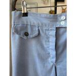 Vintage 70s Bell Bottom Chambray Blue Pants XS 2 4 Photo 2