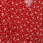 & Other Stories & Other Stories Paris Atelier Red Floral Print Button Front Mini Dress Size S Photo 5