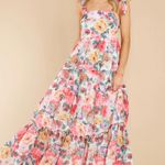 Red Dress Boutique Floral Dress Photo 0