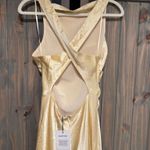 Reformation Casette Yellow Dress Photo 7