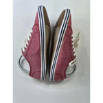 Nautica  Shoes Womens 7 Casual Low Top Sneakers NW007E Pink Fabric Lace Up Flats Photo 1