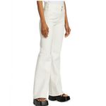 See By Chloe White Flare Bootcut Cotton Trousers Size 2 Chic & Versatile Photo 2