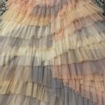 Needle & Thread  Petra Ruffle Rainbow Desert Maxi-dress size 4 Photo 4