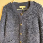 Lucky Brand  NWT Eyelash Cardigan Button Sweater Size M Photo 1
