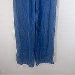 Sincerely Jules Wide Leg Denim Romper Size Small Blue Photo 4