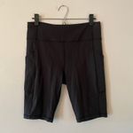 Lululemon Black Invigorate High-Rise Biker Shorts 10" Athletic Women's size 10 Photo 1