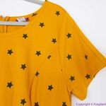 Unique Vintage Gwynnie Bee Yellow Star Print Fit-And-Flare Dress, 0X Photo 9