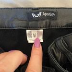 Boutique Black Leather Jeans Photo 2