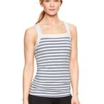 Gap Navy and White Striped Tank Top Photo 5