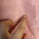 GOLDEN ROSE Vintage Top Sheer Pink Embroidered Romantic Feminine Ethereal Fairy Size undefined Photo 7