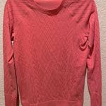 Lululemon Rest Less Pull Over Sweater Coral Color Size 6 Photo 3