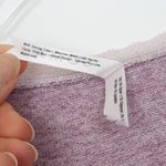 Soma Womens CozyLuxe Long Sleeve Sleepshirt Size XS Lace Trim Lounge Feminine Pink Photo 5