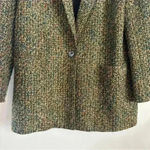 Vintage Green Mountain Mercantile Tweed Blazer Women’s Sz 12 Made In Usa Formal Photo 2