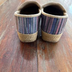Dansko Women's  Multicolor Striped Espadrille Mules & Clogs Size 39/8.5 Photo 2
