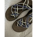 Chacos Chaco Womens Size 9 Classic Sport Sandals Strappy Blue Black White Photo 1