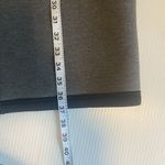 Clara Sun Woo Coat Size S Gray Black Cardigan Jacket Minimalist Scuba Open Front Photo 8