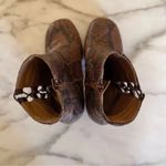 Free People Marietta Snake Heeled Ankle Booties Size 37 Photo 8