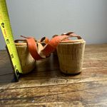 Kork-Ease Korks by  Sandals Orange Leather Platform Wedge Open Toe Buckle‎ Photo 7