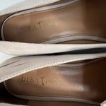 Anthropologie Diba True Size 10 About It Slip On Loafers Suede Leather Beige 54925 Appel Crisp Photo 8