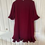 Alfani  Purple‎ Ruffe Sleeve Dress Size 8 Photo 1