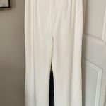 White House | Black Market Super Gorgeous White Long Trouser Pants Photo 1