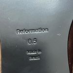 Reformation Ani Ruched Loafers in Espresso Leather Photo 8