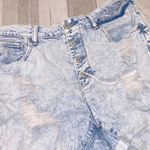 Time And Tru  distressed denim shorts high rise size 12 Photo 5