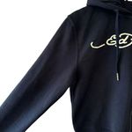 Ed Hardy  Black Snake  Skull Logo Cropped Zip Up Hoodie Sweatshirt SZ S #2290 Photo 5