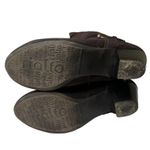 Rialto  Cassie Brown Faux Sherpa Lined Tall Riding Boots Buckles Zippers Size 7.5 Photo 15