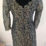 Diane Von Furstenberg DVF Black and Gold Dress Photo 0
