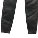 PacSun  Black Mid Rise Skinniest Coated Bodycon Jeans Womens 24 Photo 7