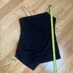 Zaful Black Mini Dress with Spaghetti Straps skort bottom Photo 5