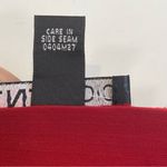 VTG I.N. Studio Red Cowl Neck long sleeve blouse XL Photo 15