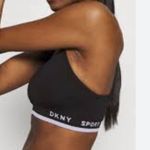 DKNY  Sport Womens Black Strappy Seamless Low-Impact Padded Sports Bra Si… Photo 2