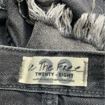 Free People NWT  Loving Good Vibrations Black Distressed Jean Shorts Size 28 NEW Photo 8