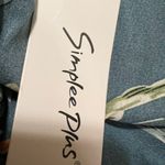 Simplee Apparel Simplee Plus Tropical Print Cowl Neck Drawstring Side Satin Cami Dress Photo 9