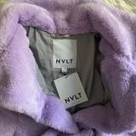NVLT Lavender Faux Fur Bunny Jacket/Coat Purple Photo 6