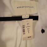 Aeropostale NWT  White Size Large Faux Fur Hooded Jacket Photo 5